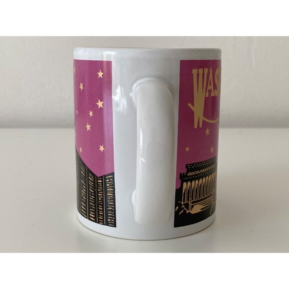 Washington DC US Capital Skyline Vintage Acapsco Product Cup Mug - Picture 4 of 7